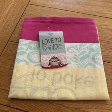 Jane Asher tea towel Love to