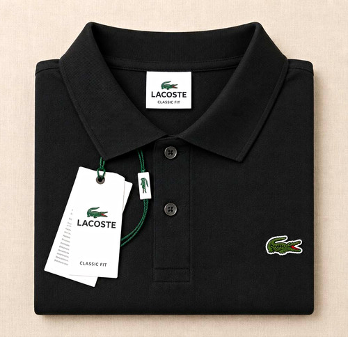 Lacoste men black - men’s, solid
