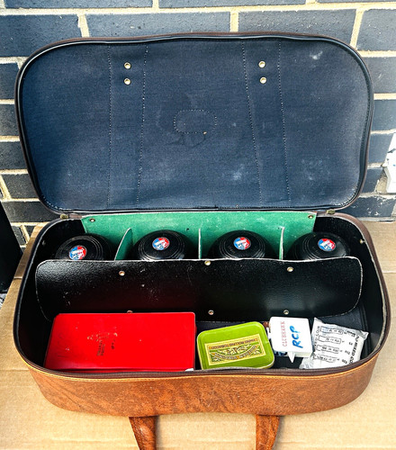 Vintage welkin lawn bowls bag - lawn,