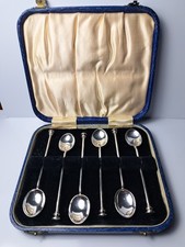 A Cased Set of 6 Antique