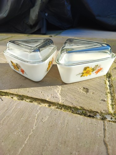 Pyrex autumn glory triangle - pyrex,