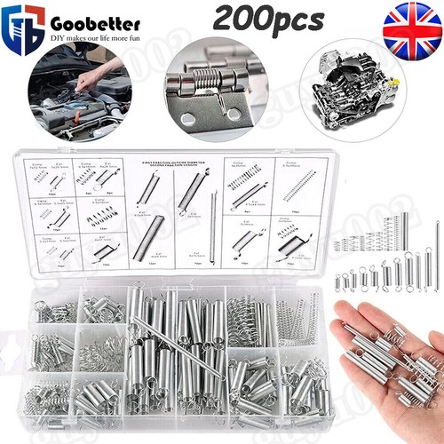 200pcs zinc spring assortment - zinc,