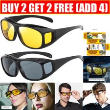 HD Night Vision Driving Glasses Anti glare Headlight High beam Sunglass Cycling
