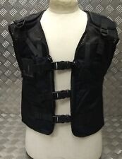 SAS Assault Vest & SBS Style British Forces Stealth Black Tactical & Combat Kit