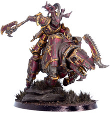 Warhammer 40K Chaos World Eaters Juggernaut Lord Invocatus