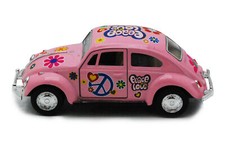 1967 PINK VW BEETLE HARDTOP