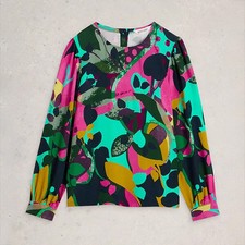 White Stuff Ulla Top Pink