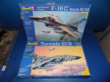 1/72 Revell Model Kits: 04617 Tornado ECR Tiger-Meet & 04633 F-16C Falcon