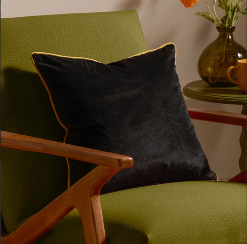 Meridian large velvet cushion - meridian,