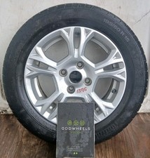 FORD B MAX ALLOY WHEEL 15" COMPLETE WITH CONTINENTAL TYRE X1 SINGLE SPARE B-MAX