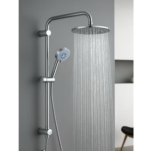 Shower riser kit twin - kit,