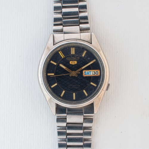 Vintage seiko automatic dark - 5,
