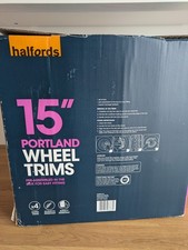 Halfords 15" Portland Wheel Trims - Set Of 3