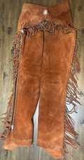 Vintage western suede leather - vintage,