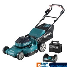 GRADE ZZ2 Makita LM002JM101 64v Max Cordless Brushless Lawn Mower 530mm Inc 1...