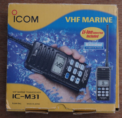 Icom m31 marine vhf radio - vhf,