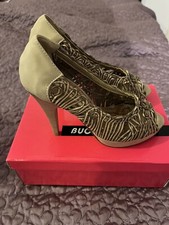 LADIES UNIQUE ALICANTE BUONAROTTI HIGH HEELED SHOES SIZE 36