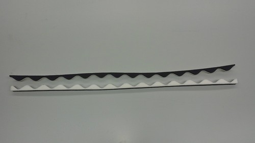 Foam fillers for corrugated