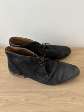 Topman Men’s Black Suede