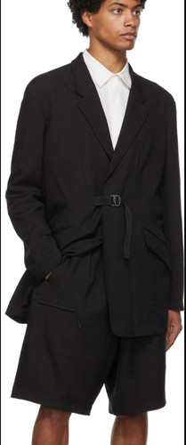 New yohji yamamoto - new, black