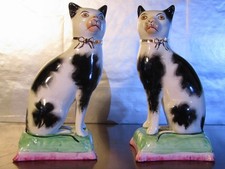Pair of Antique Staffordshire