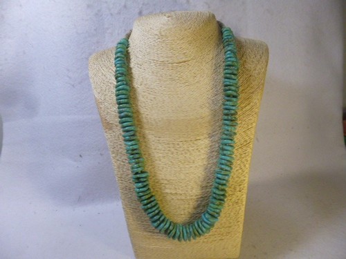 Graduated turquoise heishi - graduated,
