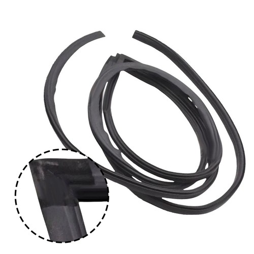 Rubber rear upper windshield - rubber,