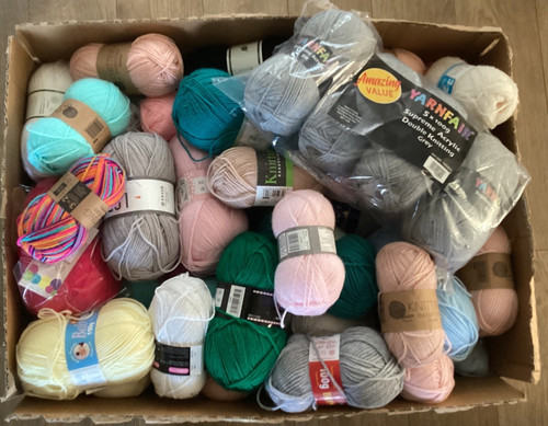 Knitting crochet wool yarn - wool,