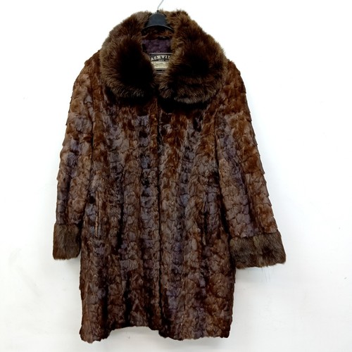 Vintage real fur coat - real,