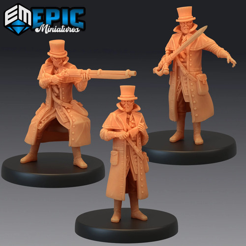 Steampunk doctor miniature - doctor,