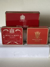 3 Vintage Collectible Cigarette Tins - Prince of wales - Benson and Hedges