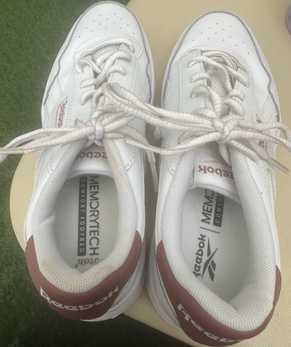 Reebok white brown - men's, low