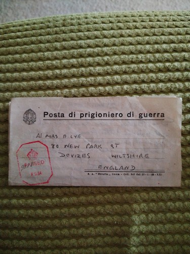 Italian pow letter jack albert - pow,