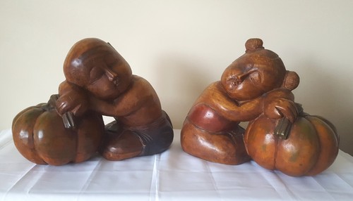 Vintage chinese hand carved - chinese,