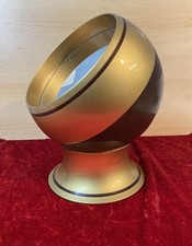 Funky 1970's Vintage Space Age Orb Round adjustable Retro Plastic MakeUp Mirror