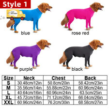 Pet Dog Bodysuit Slim Jumpsuit Coat Dog Stretchy Recovery Post Surgery Suit;