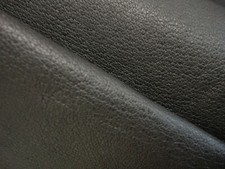 Jet black pigskin - jet, leather