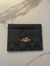 Coach Leather Cardholder –