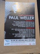 Paul Weller Tour Flyer 2010
