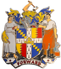 Birmingham City Large Pin