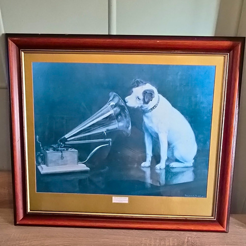 Vintage hmv his master - hmv, "his