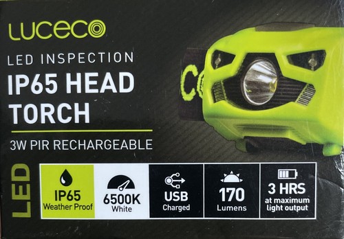 Luceco head torch - torch, work