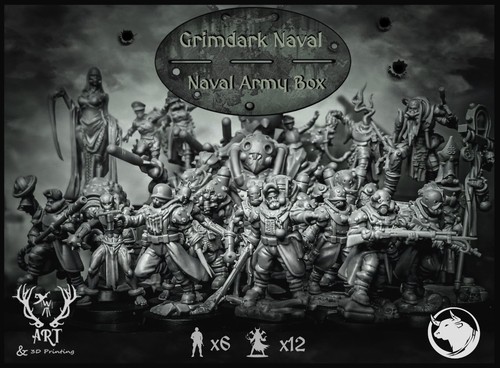Grimdark naval force army - naval,