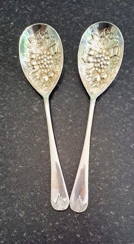 Vintage trifle serving spoons - vintage, trifle/serving