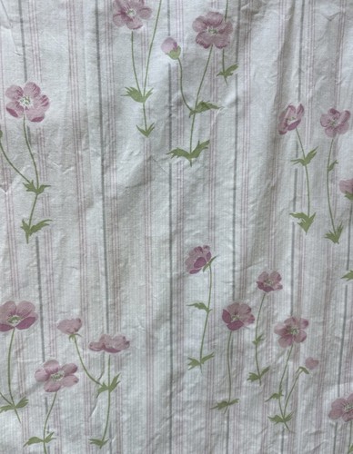 Vintage curtains pair - pair, floral