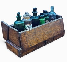 Victorian Oak Cased Apothecary