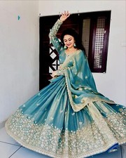 READY MADE LEHNGA CHOLI LEHENGA INDIAN WOMEN WEDDING BRIDAL PARTY WEAR