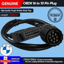 OBD2 16 Pin Motorrad Diagnostic Cable Icom Motorcycle Adapter 10 pin fits BMW