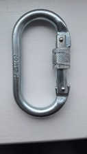 O Shaped Screw Lock Carabiner