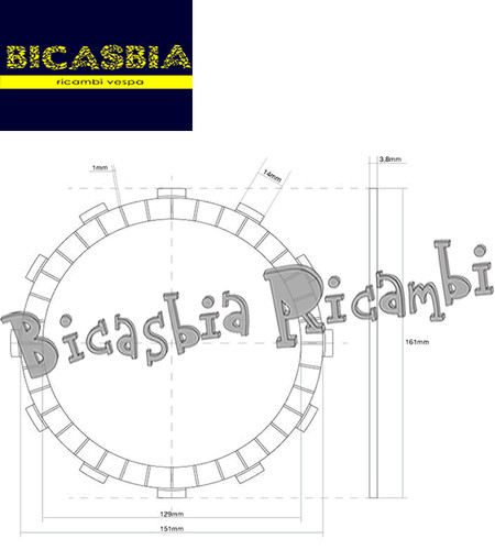 14175 clutch disc - -,